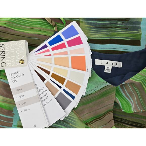 CAbi Green Flutter Cami - Picture 4 of 7